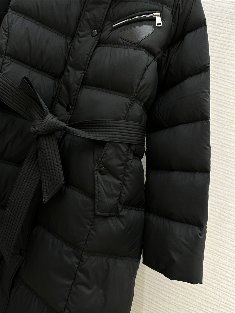 Bv*b*rry hooded long down jacket