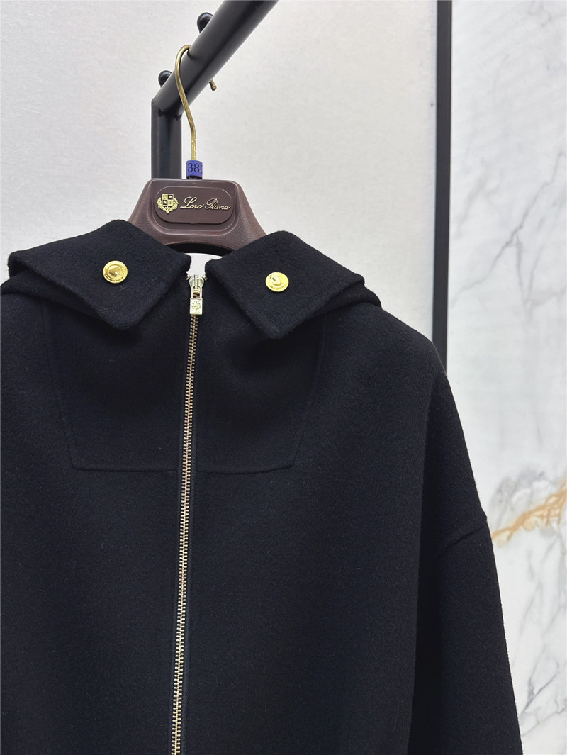 L0r0 P1ana wool tweed coat