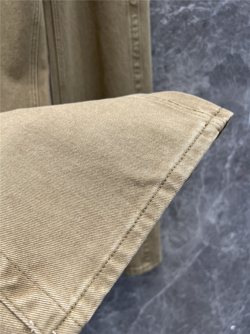 Ba1en*iaga twisted belted denim pant