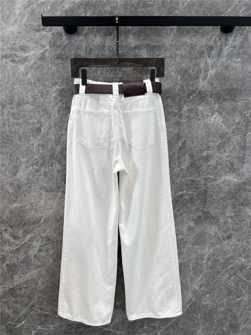 Ba1en*iaga wide-leg trousers