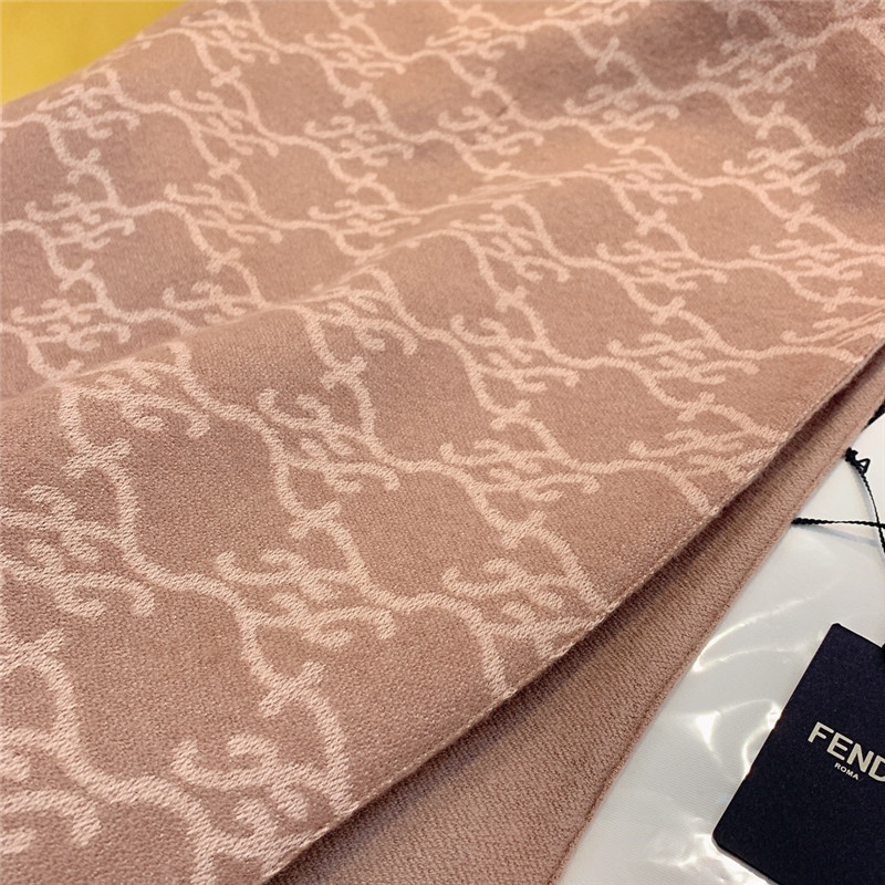 F**di wool and cashmere blend cape