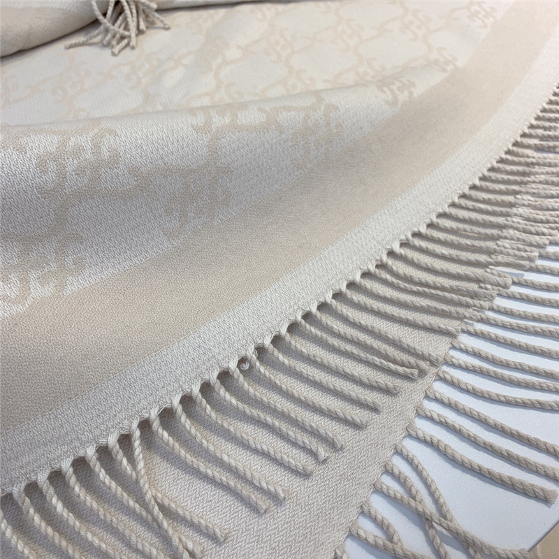 F**di wool and cashmere blend cape