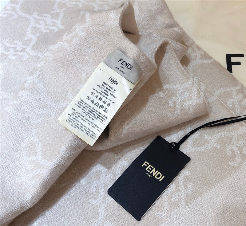 F**di wool and cashmere blend cape