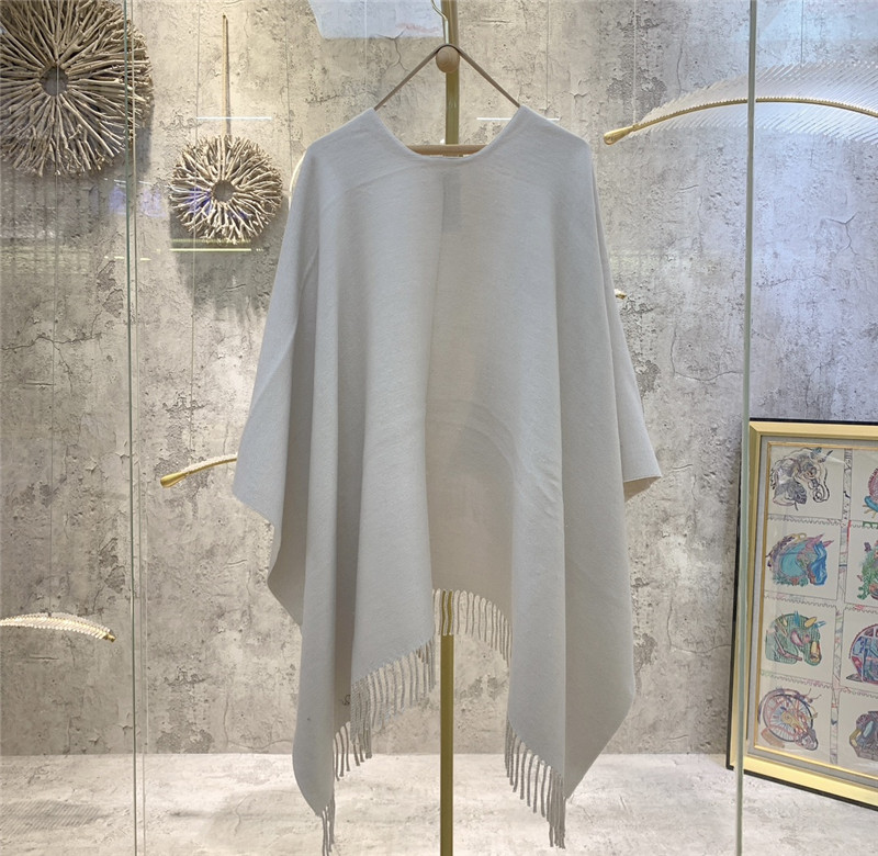 F**di wool and cashmere blend cape