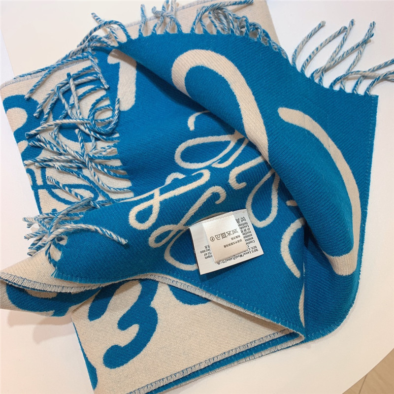 L0ew* graffiti double sided scarf