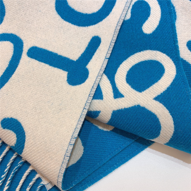 L0ew* graffiti double sided scarf