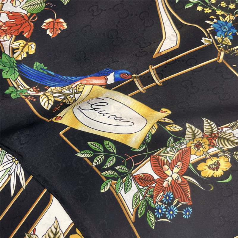 Gvc*1 silk square scarf