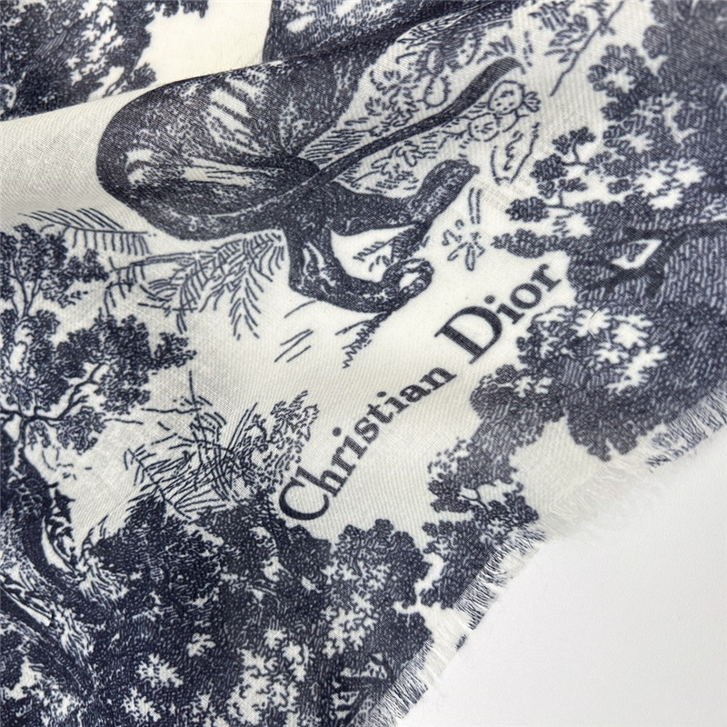 D10r jouy printed shawl