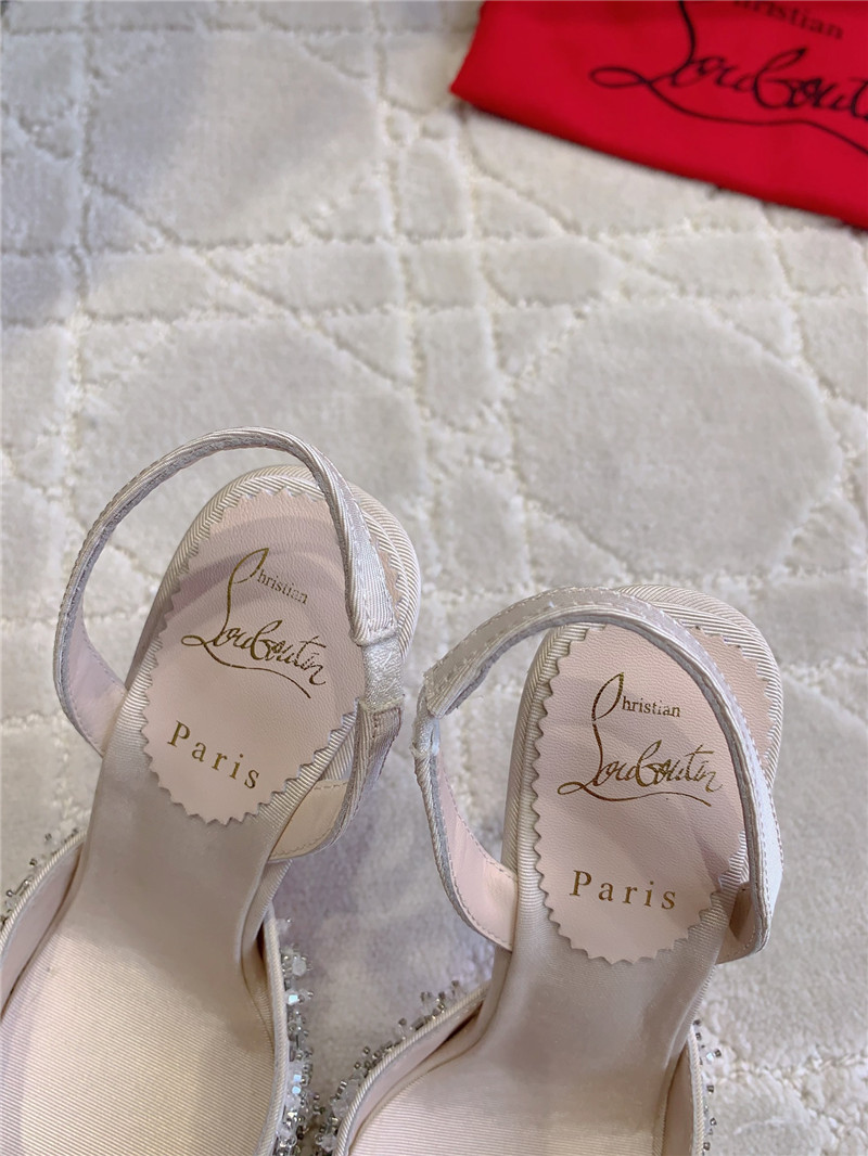 CL Queenissima Natural SlingSlingback Pumps