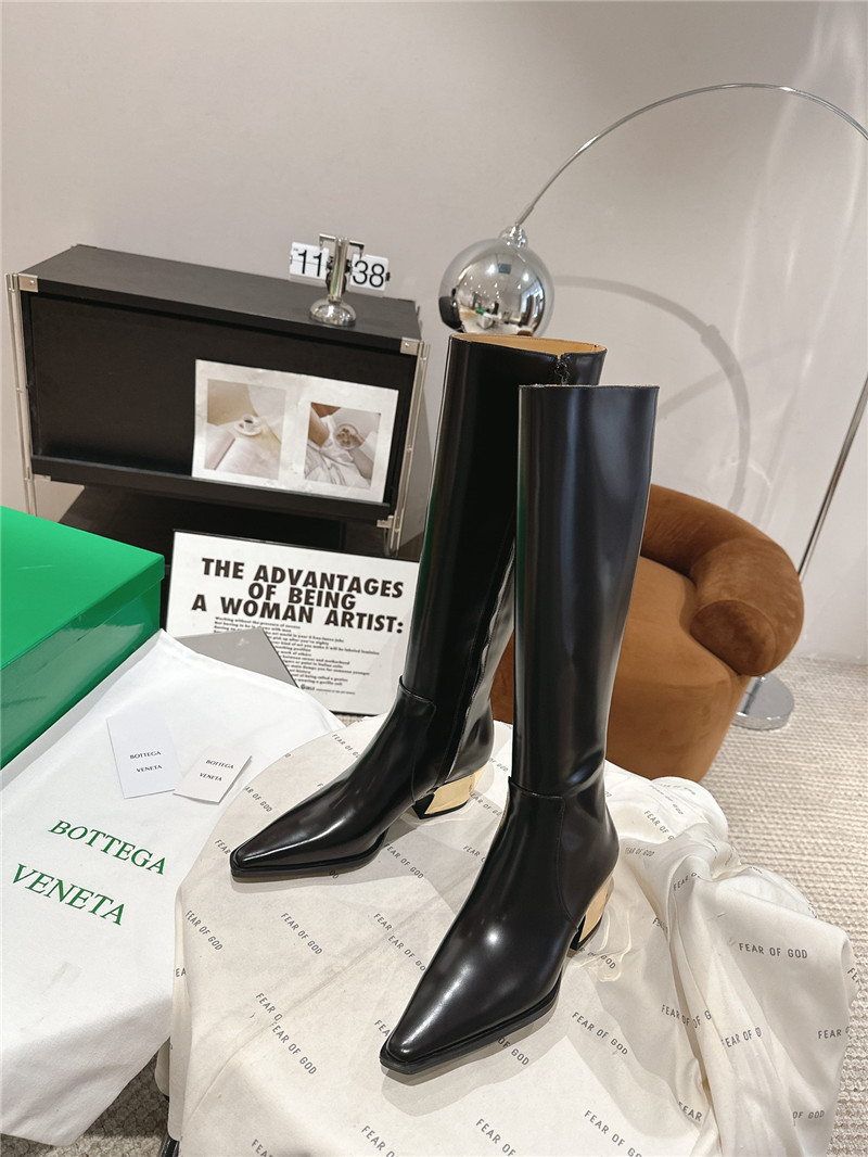 b0tt*ga Ven*ta tex pointed toe knee high boots