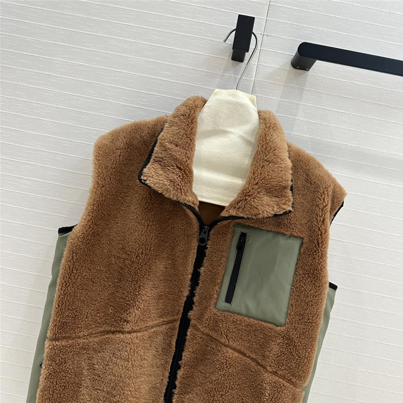 L0r0 P1ana fur blend men’s vest jacket