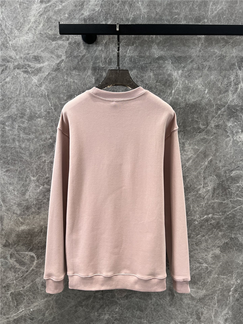 Y51 logo embroidered sweatshirt pink