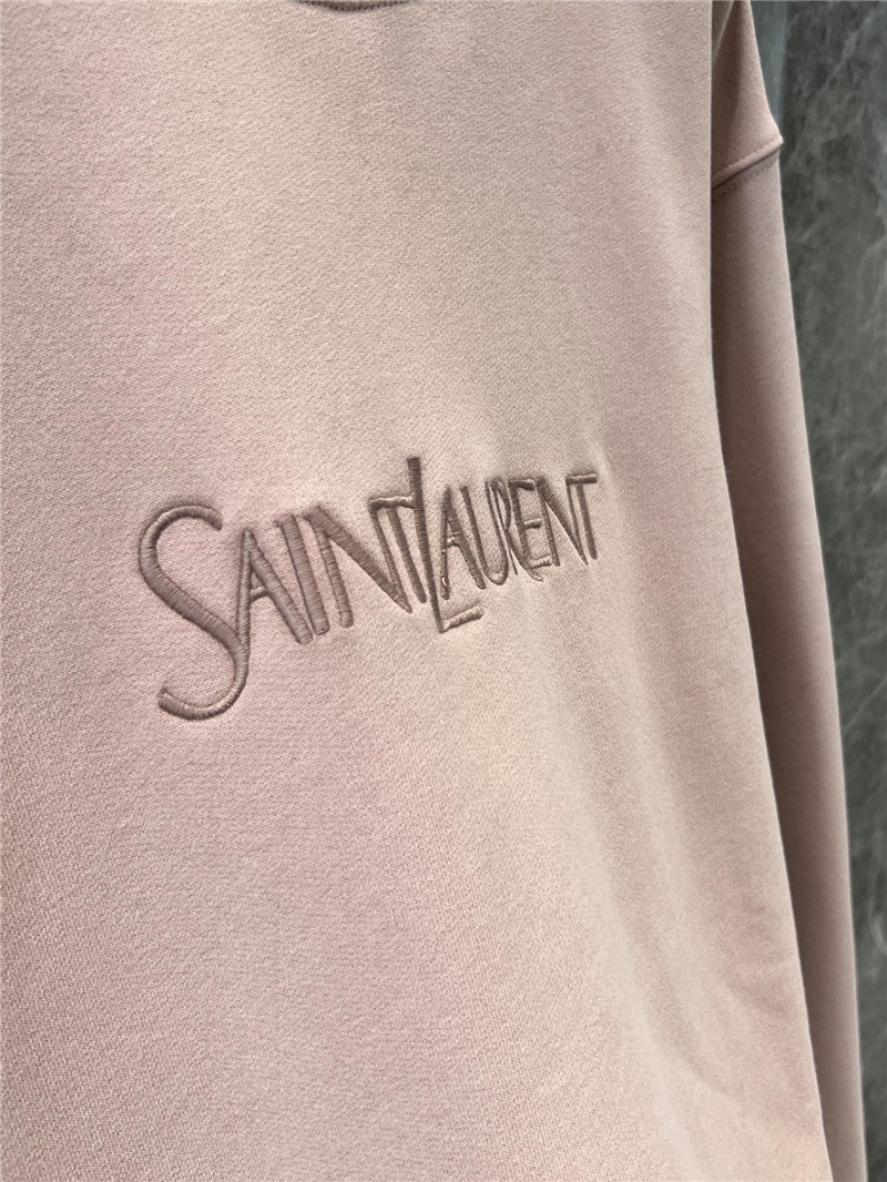 Y51 logo embroidered sweatshirt pink