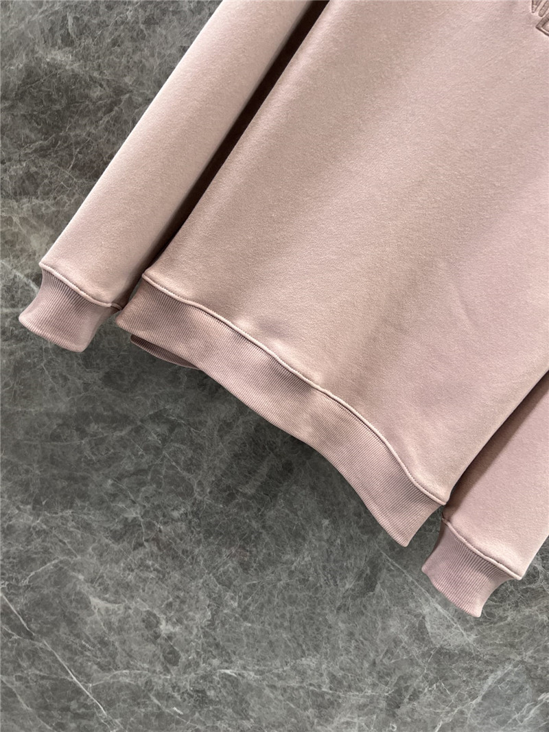 Y51 logo embroidered sweatshirt pink