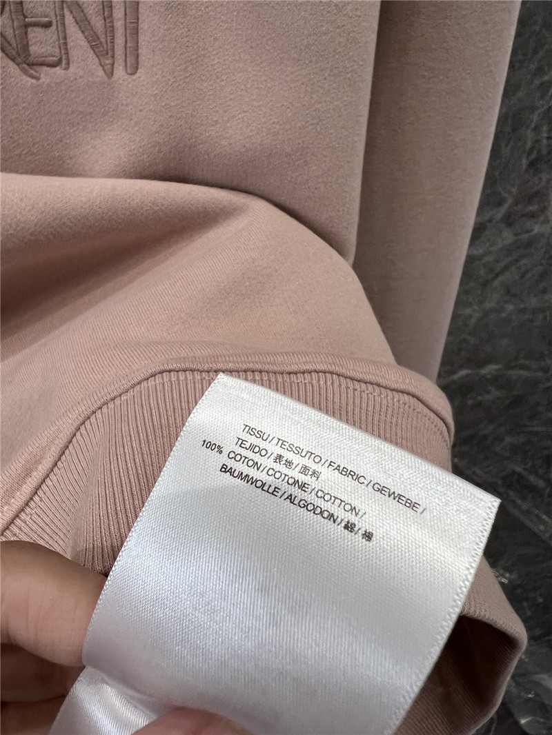 Y51 logo embroidered sweatshirt pink