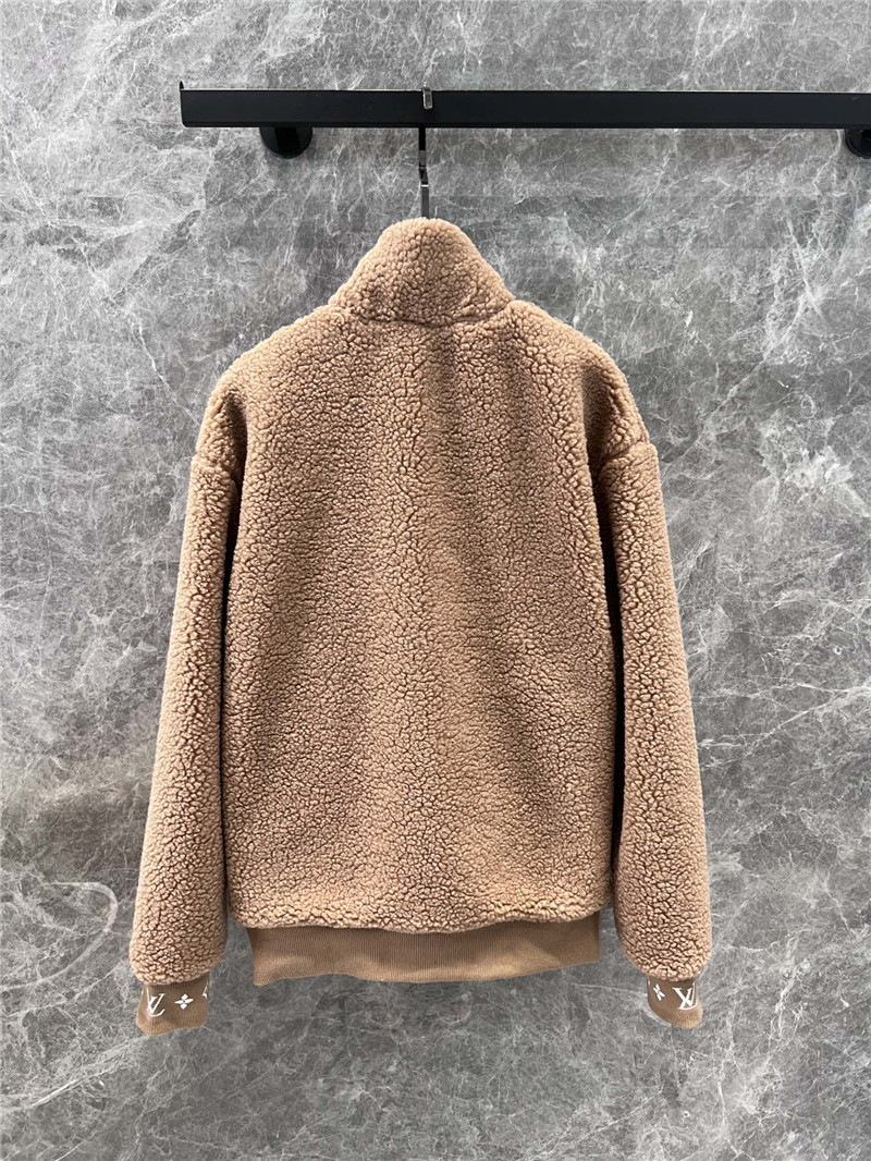 l0vis Vvtt0n lv grain fleece jacket