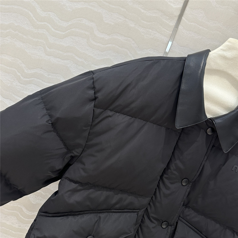 M1um1u work jacket down coat