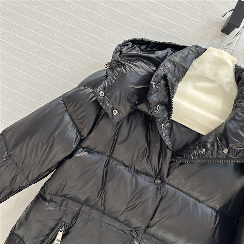 Moncler Cavettaz long down jacket