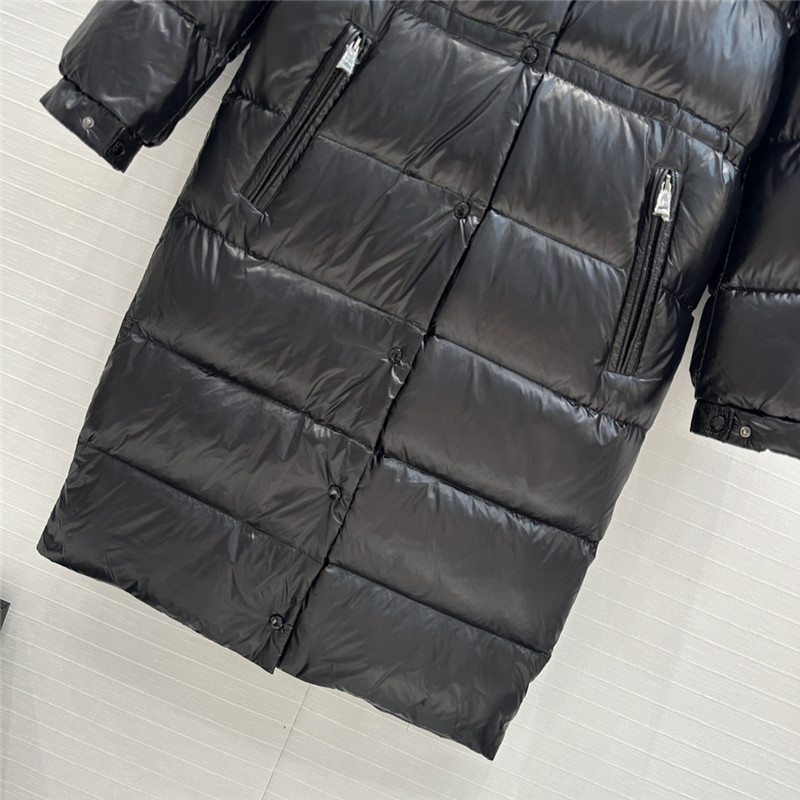 Moncler Cavettaz long down jacket