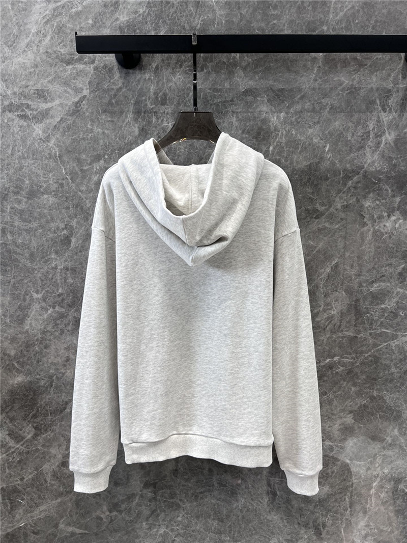 Ce1i*e logo print jersey hoodie in off-white