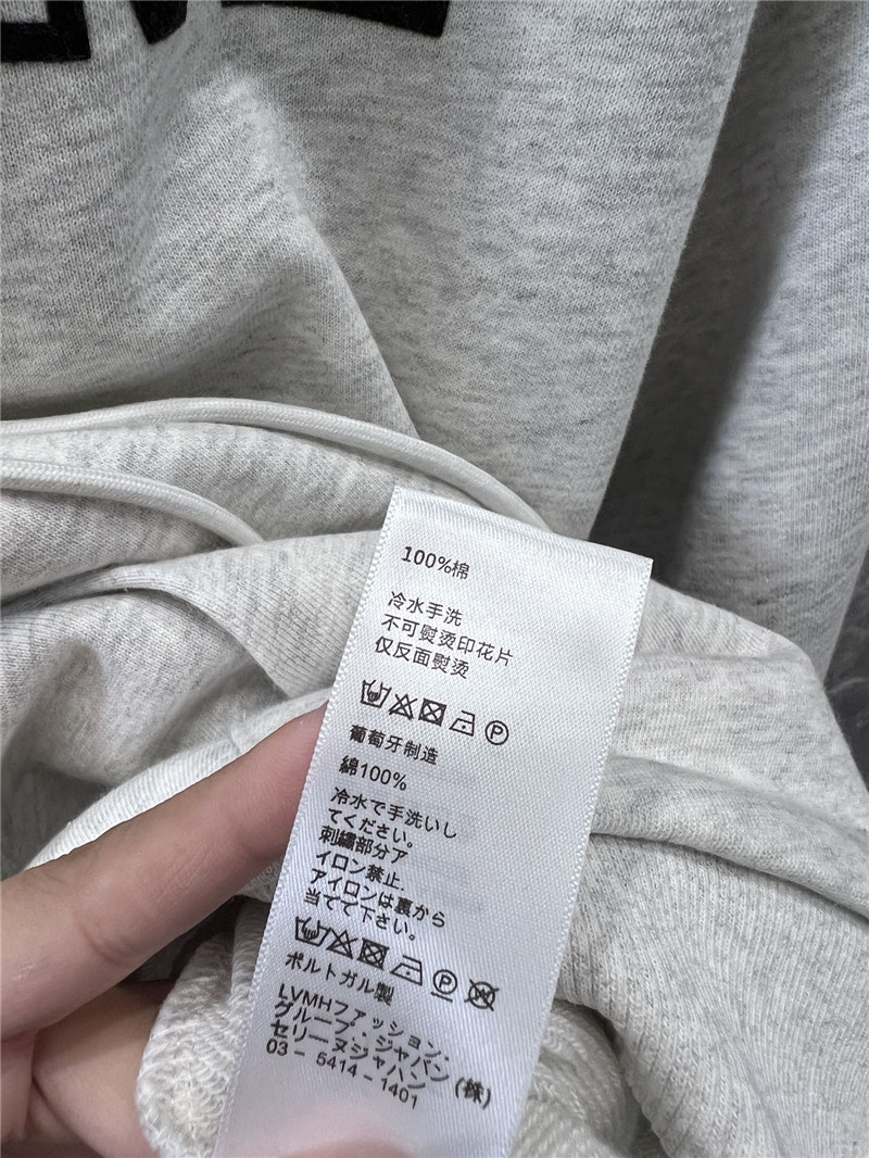 Ce1i*e logo print jersey hoodie in off-white