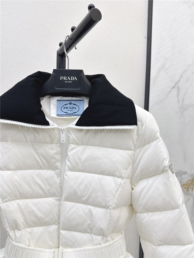 Pra*a lapel down jacket