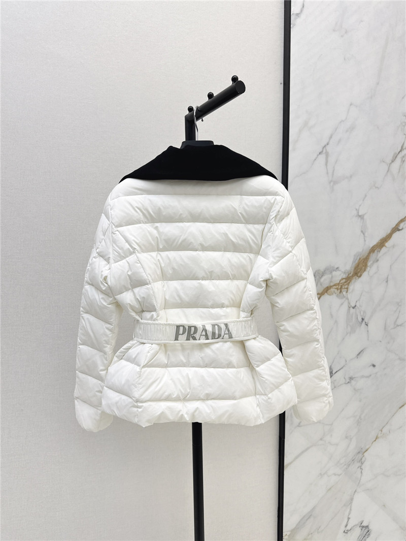 Pra*a lapel down jacket