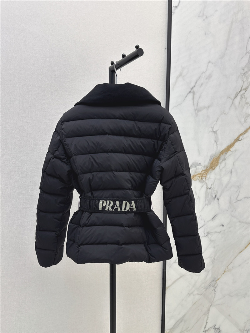 Pra*a lapel down jacket