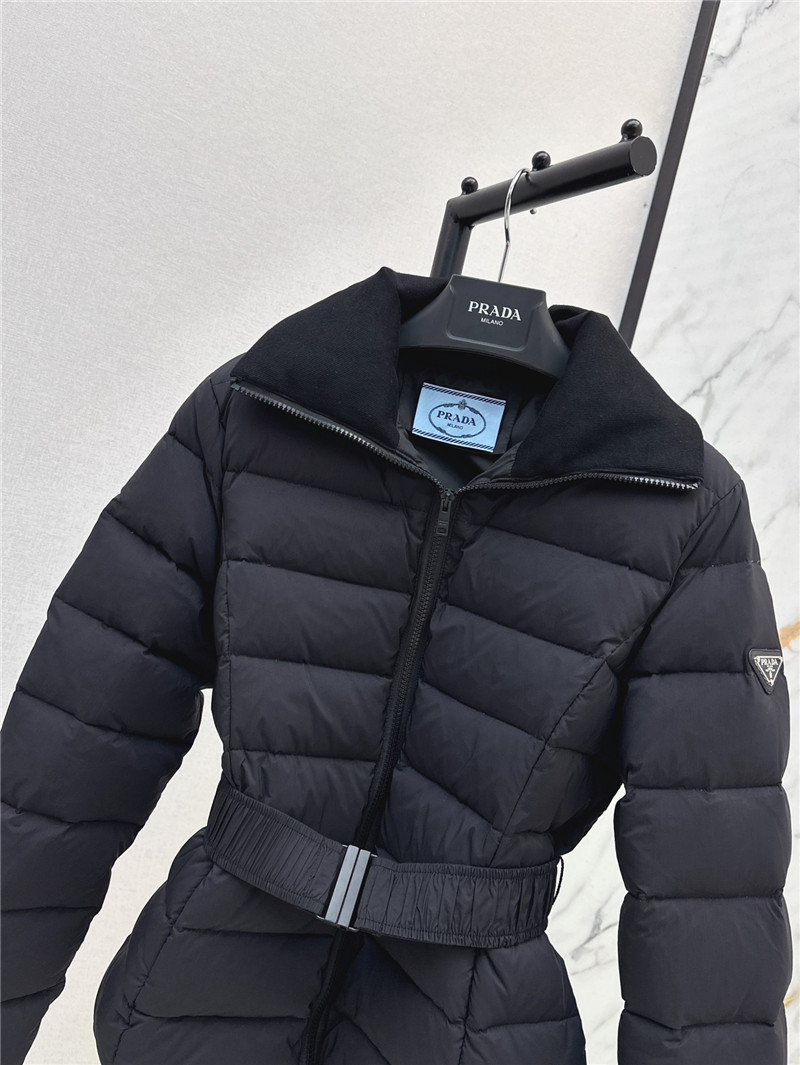Pra*a lapel down jacket