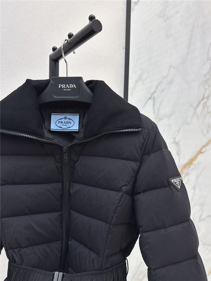 Pra*a lapel down jacket