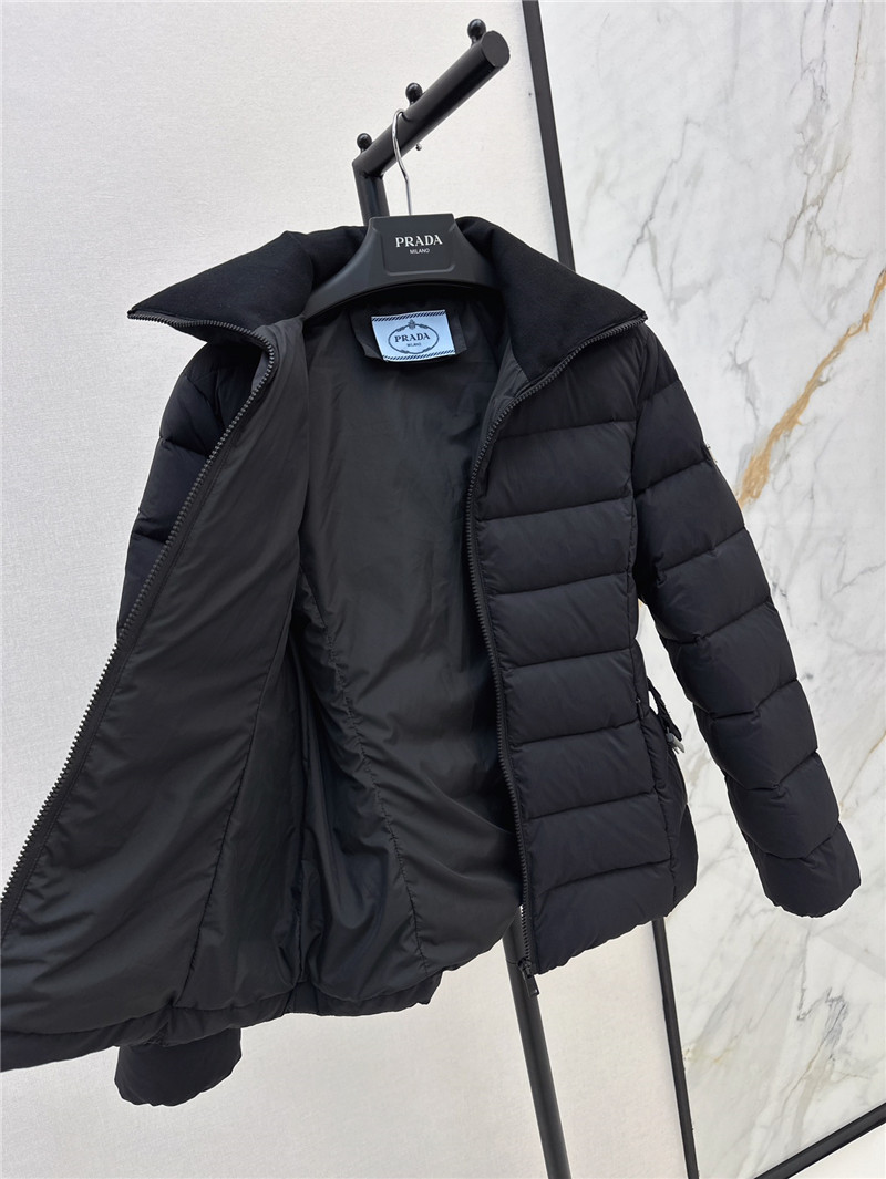 Pra*a lapel down jacket