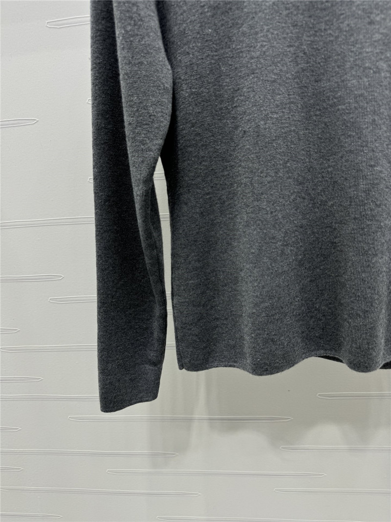 F**di grey mock neck jumper top