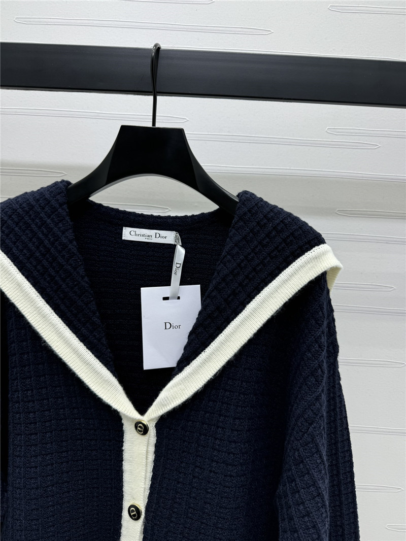 j’adore D10r wool cardigan navy