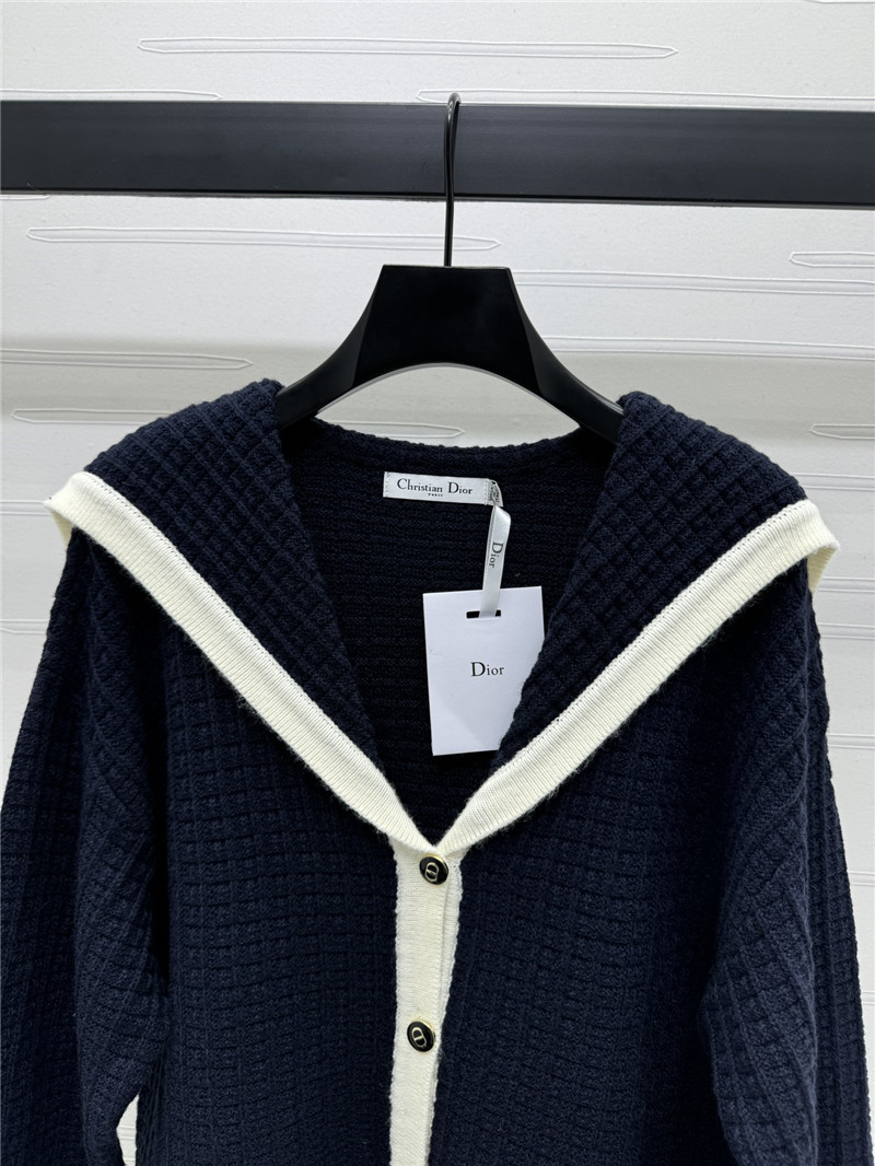 j’adore D10r wool cardigan navy