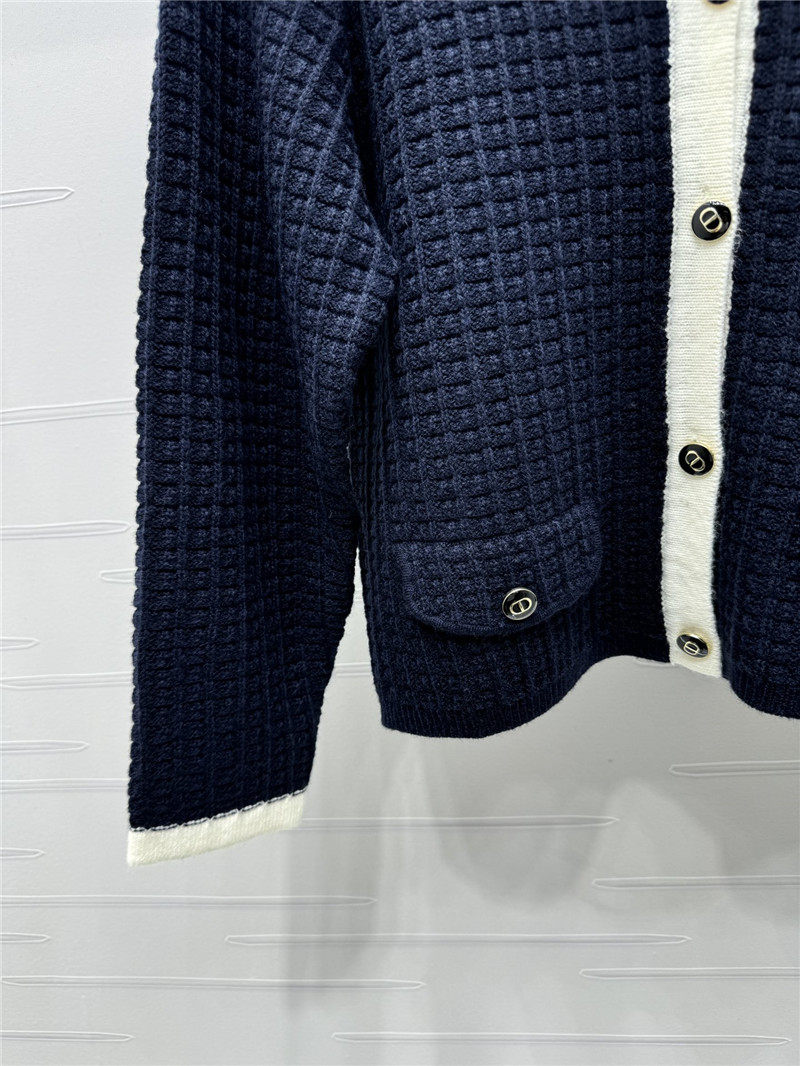 j’adore D10r wool cardigan navy