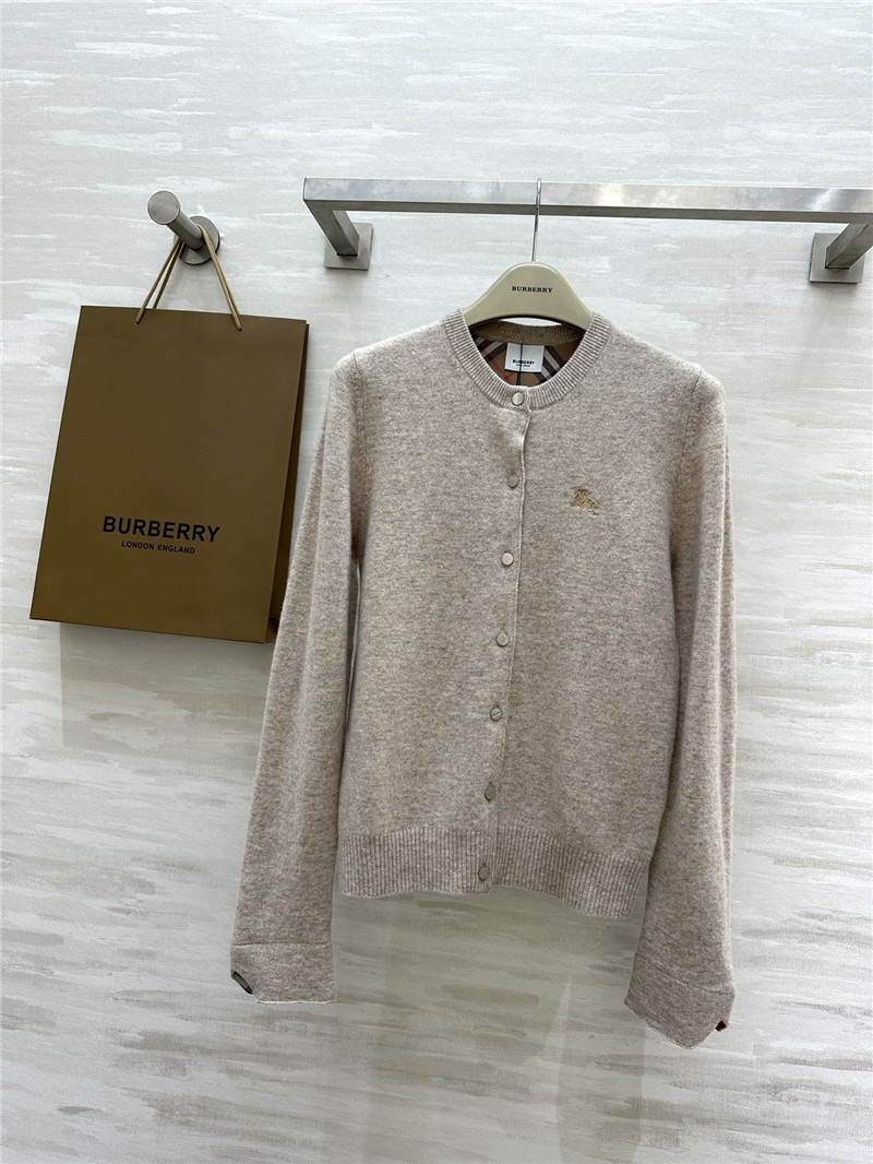Bv*b*rry contrast plain cardigan in taupe