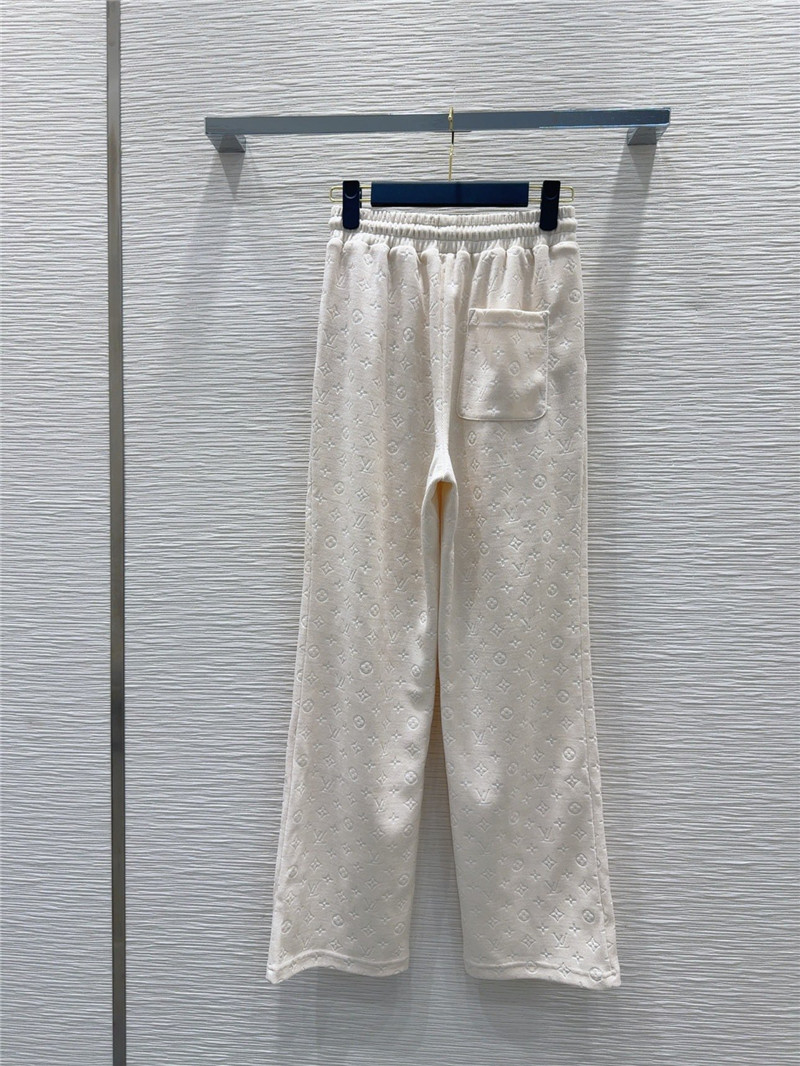 l0vis Vvtt0n lv embossed straight pants