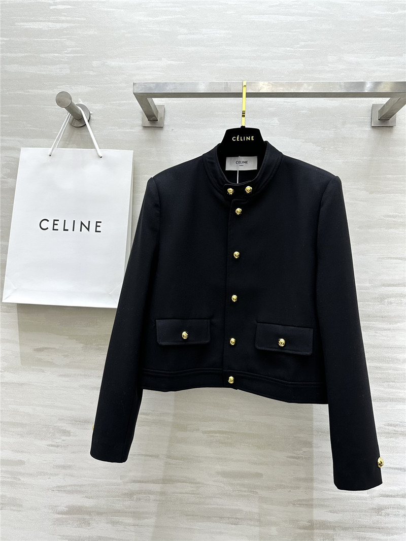 Ce1i*e gold button jacket