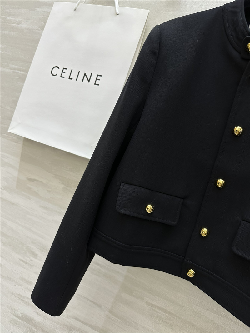 Ce1i*e gold button jacket