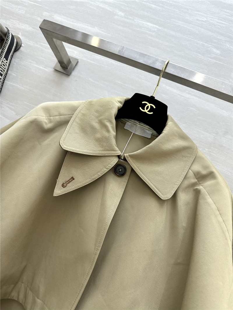 Chloé two-piece trench coat