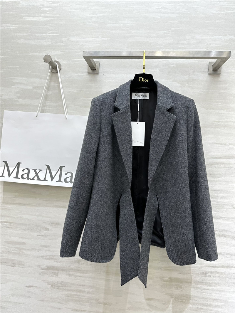 Vanitoo tie-belt blazer