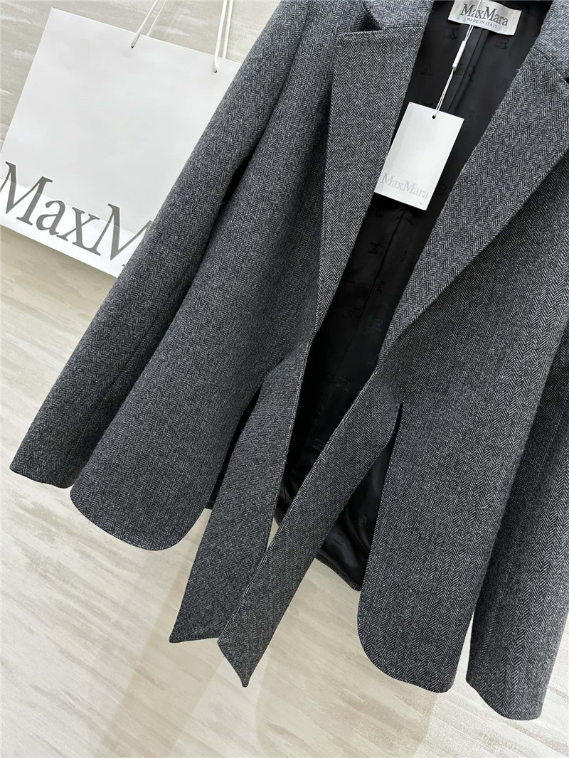 Vanitoo tie-belt blazer