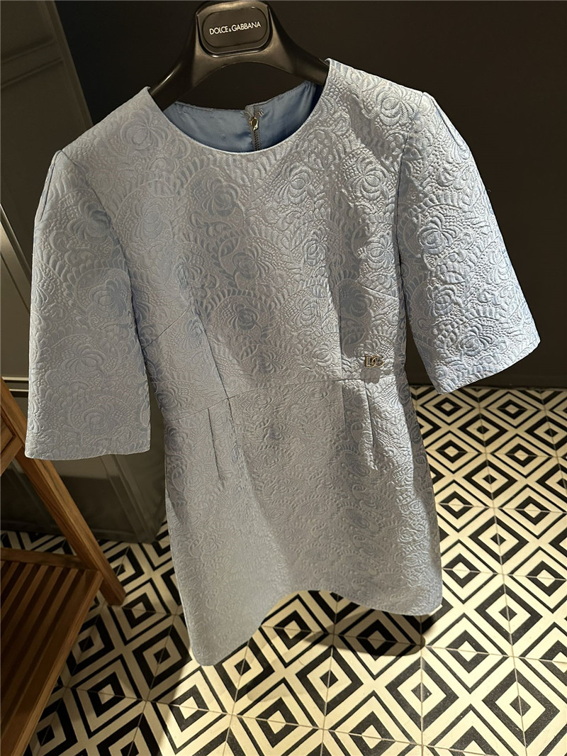 Dolce & Gabbana d&g jacquard dress