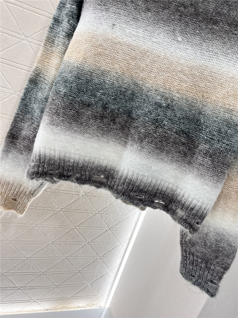 Ch**el gradient grey/white cardigan