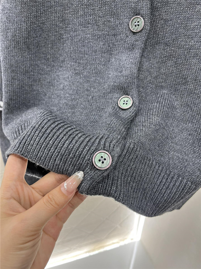 Va1e*ntin0 embroidered feather cardigan