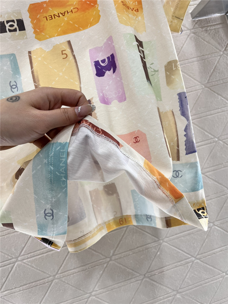 Ch**el printed round neck t-shirt