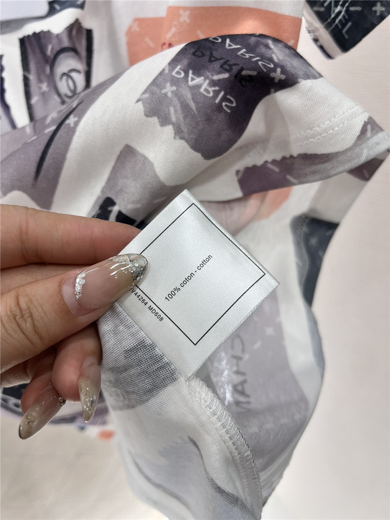 Ch**el printed round neck t-shirt