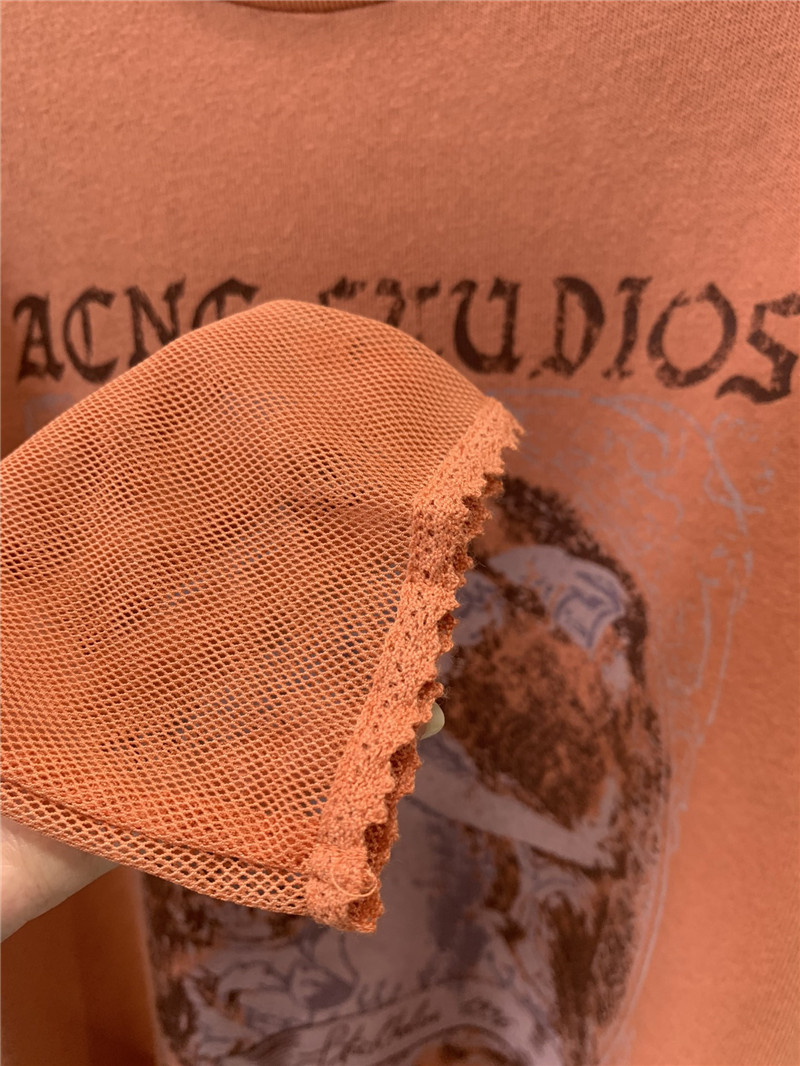 acne studios fake two piece t-shirt