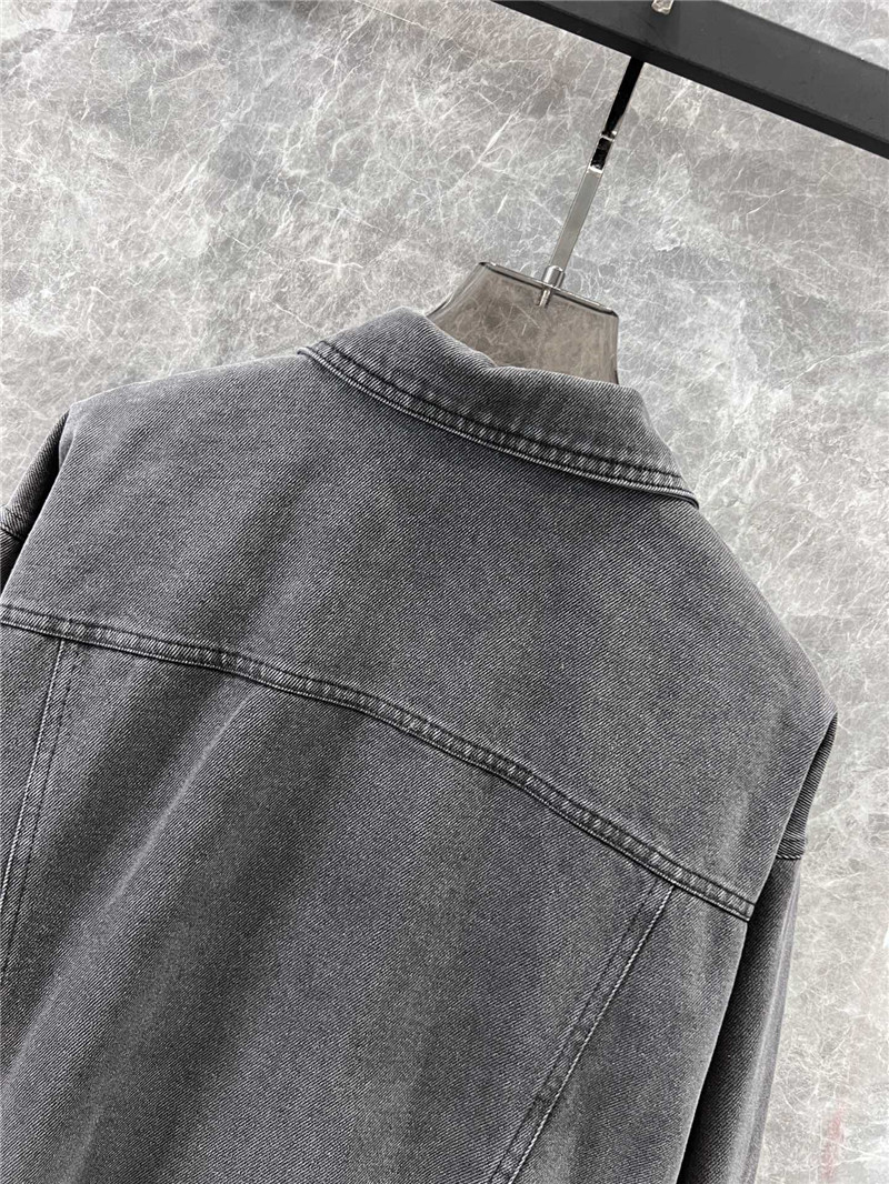 D10r lapel denim jacket