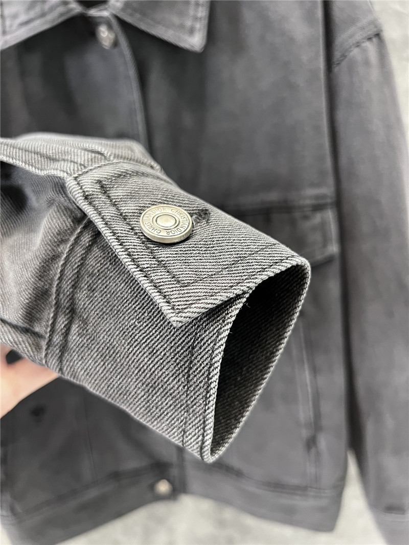 D10r lapel denim jacket